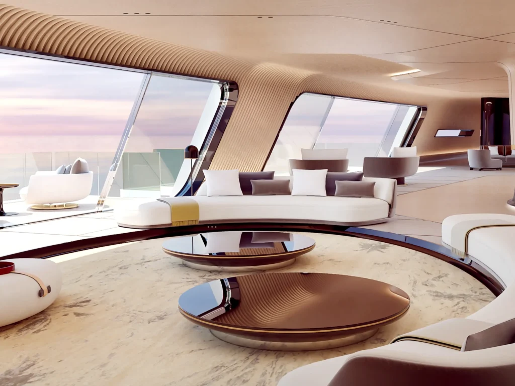 Interior Architectural Genius: Invisible Luxury and Space Optimization in Superyachts